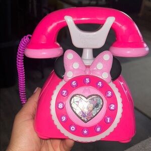 Disney Minnie Mouse Pink Toy Phone